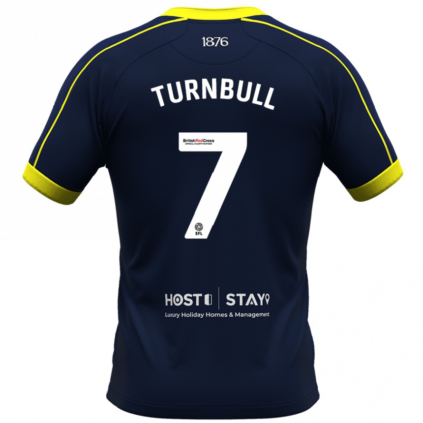 Mujer Fútbol Camiseta Ellen Turnbull #7 Armada 2ª Equipación 2023/24