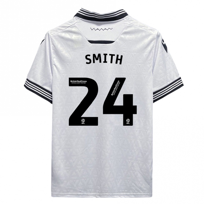 Mujer Fútbol Camiseta Michael Smith #24 Blanco 2ª Equipación 2023/24