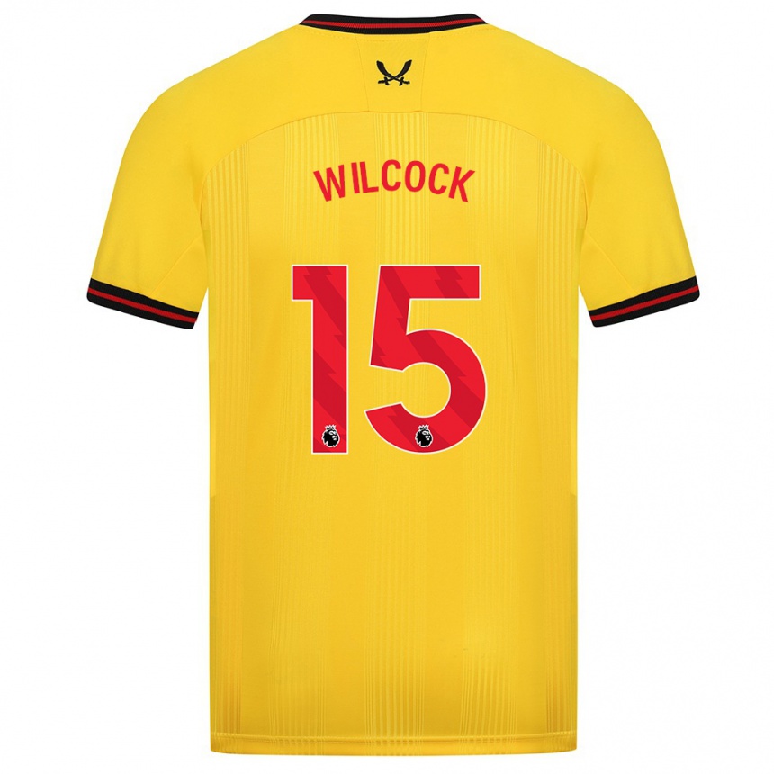 Mujer Fútbol Camiseta Tamara Wilcock #15 Amarillo 2ª Equipación 2023/24