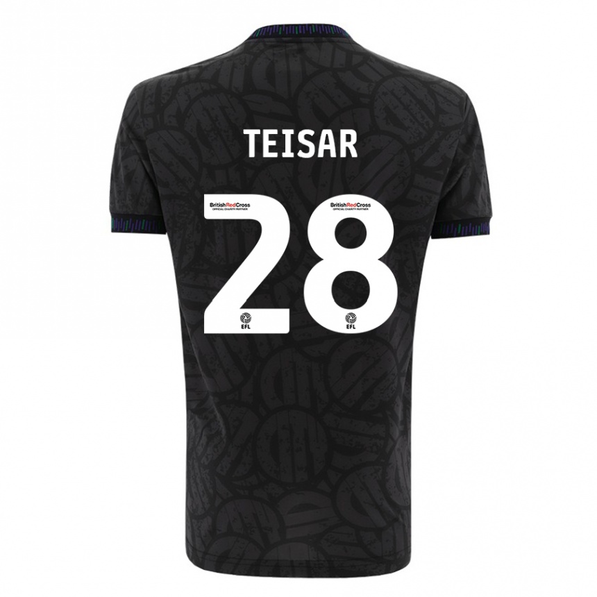 Mujer Fútbol Camiseta Tianna Teisar #28 Negro 2ª Equipación 2023/24