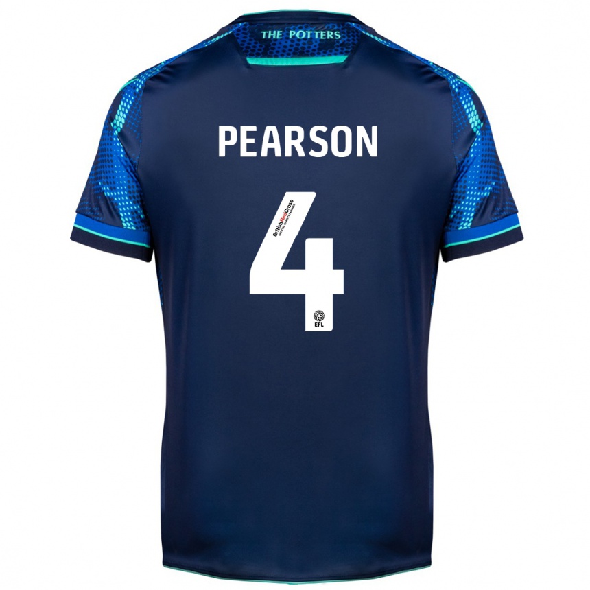 Mujer Fútbol Camiseta Ben Pearson #4 Armada 2ª Equipación 2023/24