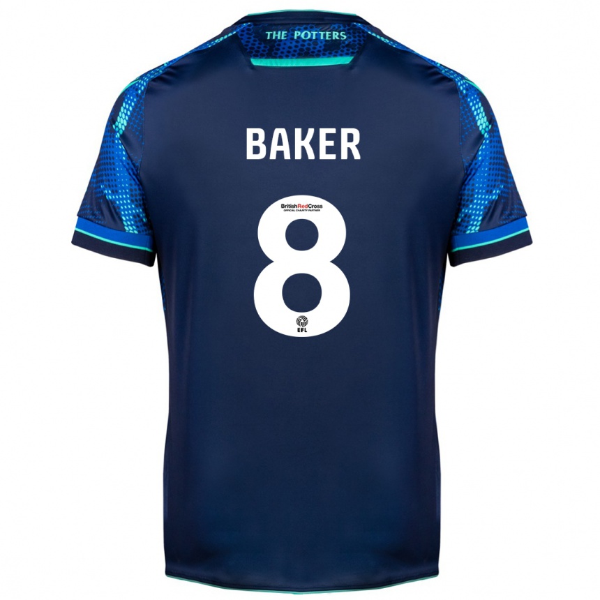Mujer Fútbol Camiseta Lewis Baker #8 Armada 2ª Equipación 2023/24