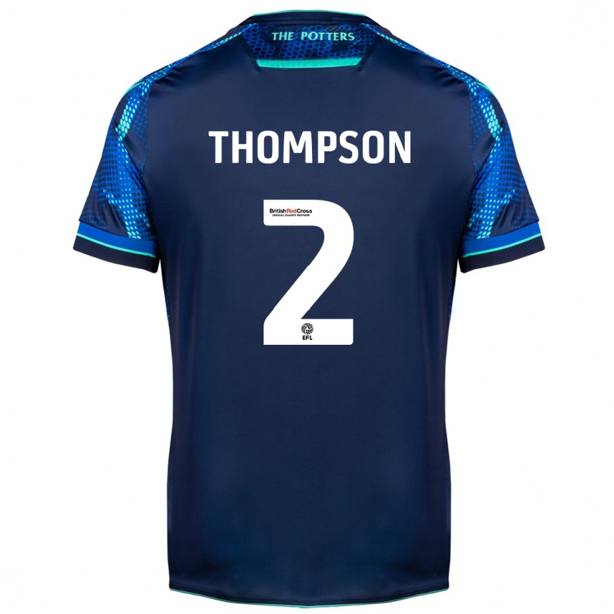 Mujer Fútbol Camiseta Sophie Thompson #2 Armada 2ª Equipación 2023/24