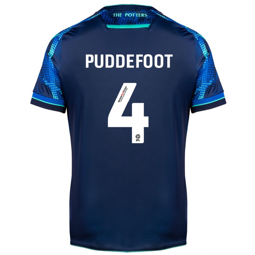 Mujer Fútbol Camiseta Danielle Puddefoot #4 Armada 2ª Equipación 2023/24