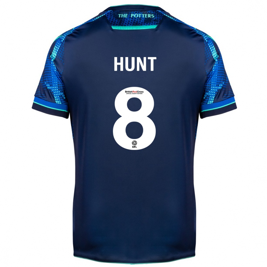 Mujer Fútbol Camiseta Abby Hunt #8 Armada 2ª Equipación 2023/24