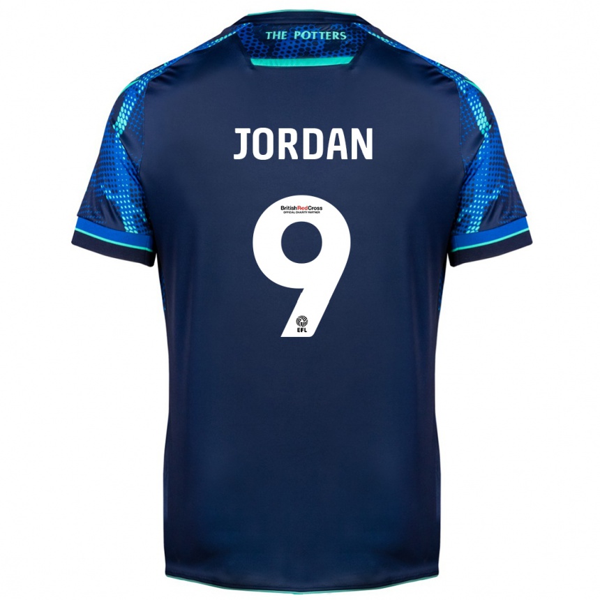 Mujer Fútbol Camiseta Saffron Jordan #9 Armada 2ª Equipación 2023/24