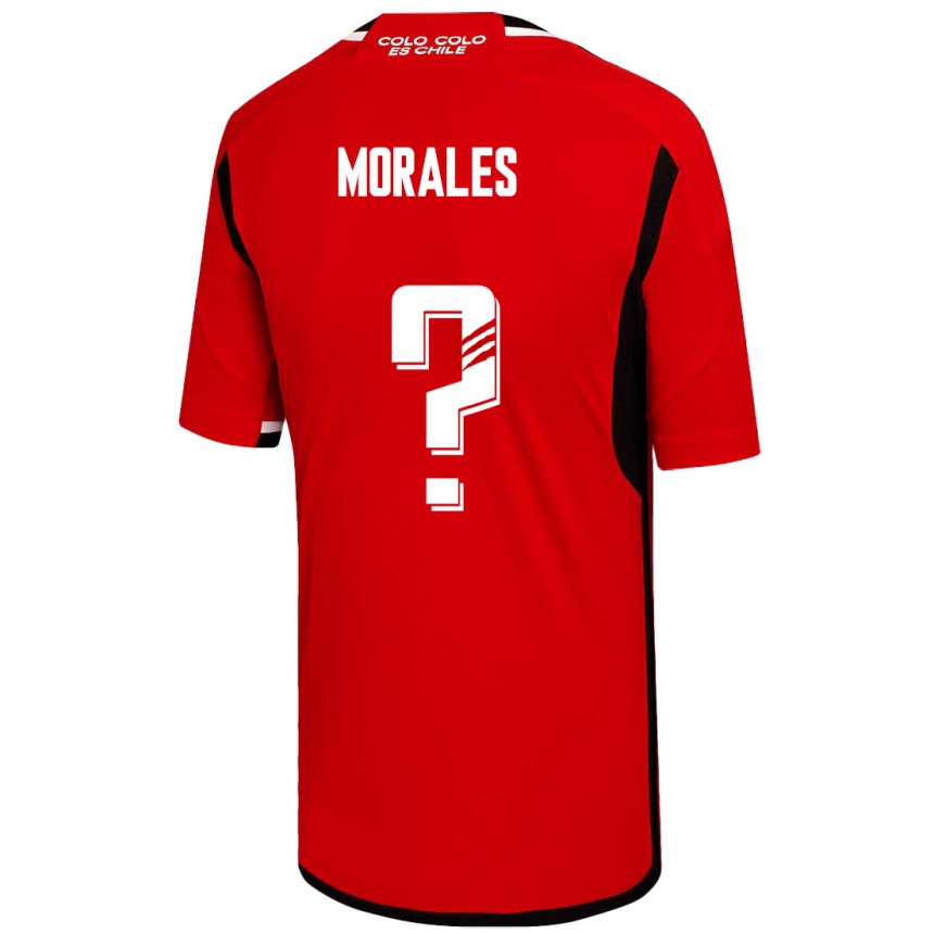 Mujer Fútbol Camiseta Benjamin Morales #0 Rojo 2ª Equipación 2023/24
