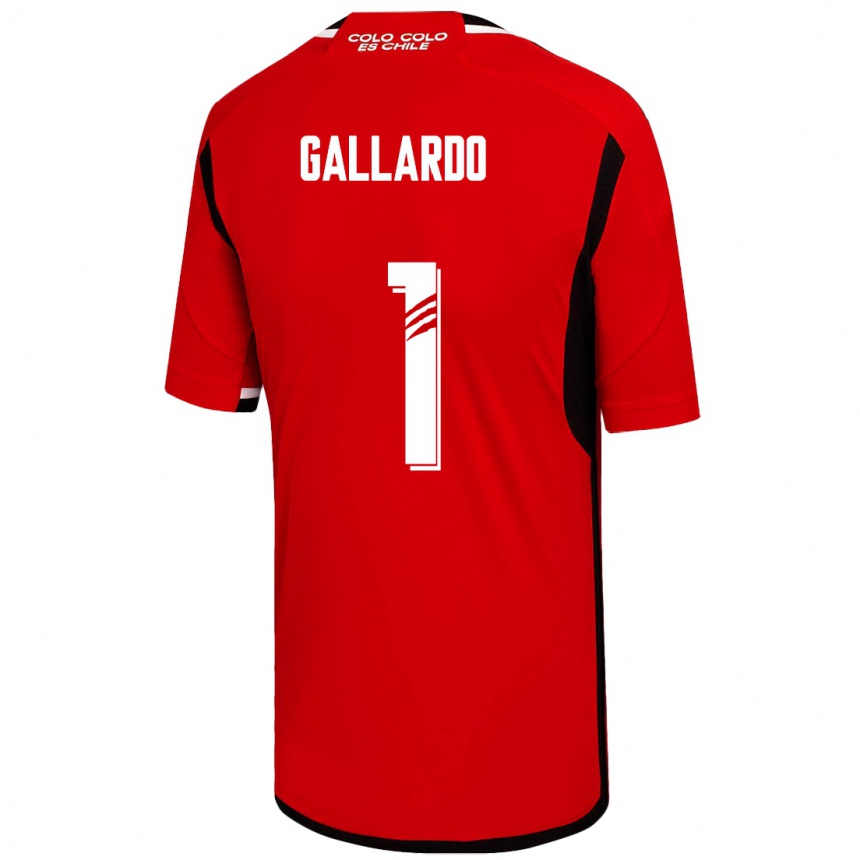 Mujer Fútbol Camiseta Alexia Gallardo #1 Rojo 2ª Equipación 2023/24