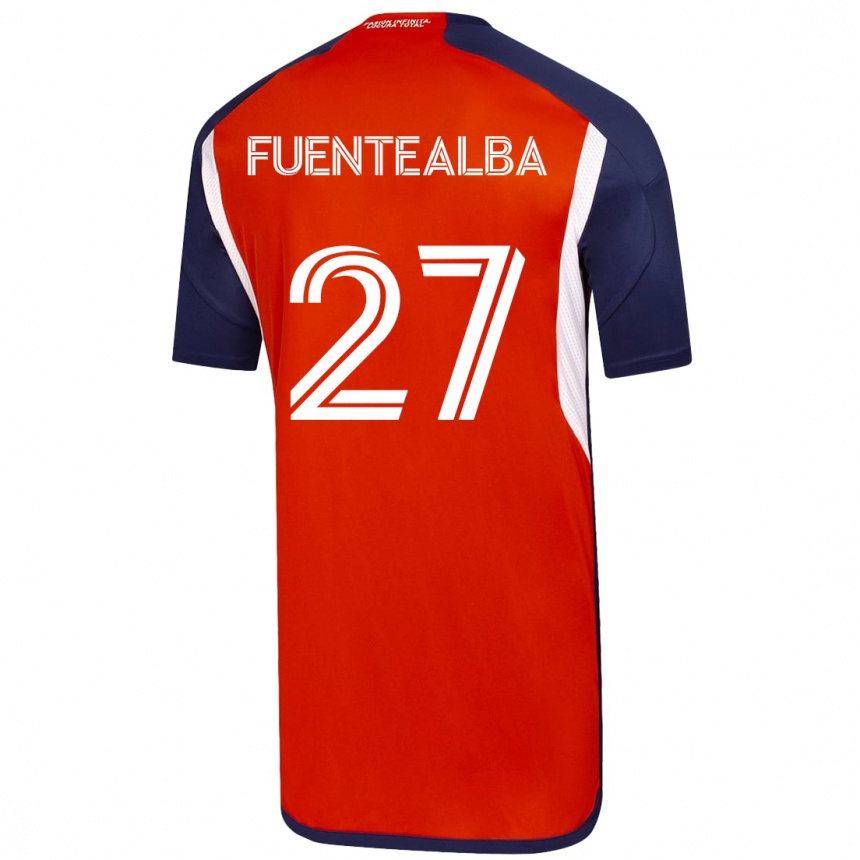 Mujer Fútbol Camiseta Jeison Fuentealba #27 Blanco 2ª Equipación 2023/24