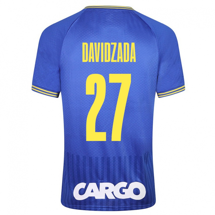 Mujer Fútbol Camiseta Ofir Davidzada #27 Azul 2ª Equipación 2023/24