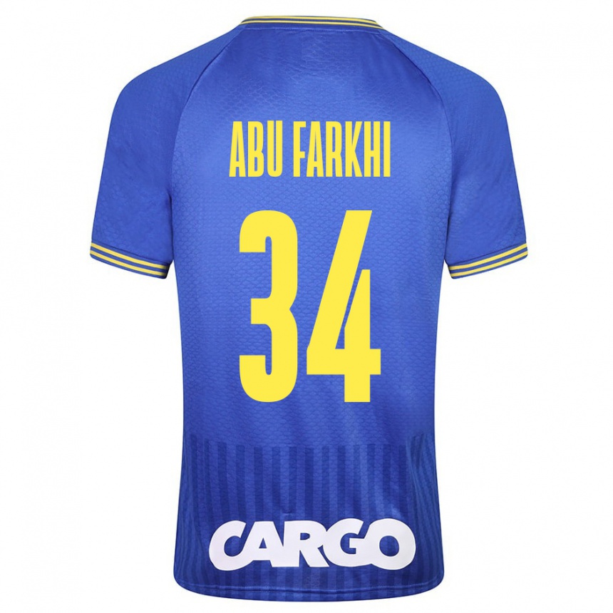 Mujer Fútbol Camiseta Sayed Abu Farkhi #34 Azul 2ª Equipación 2023/24