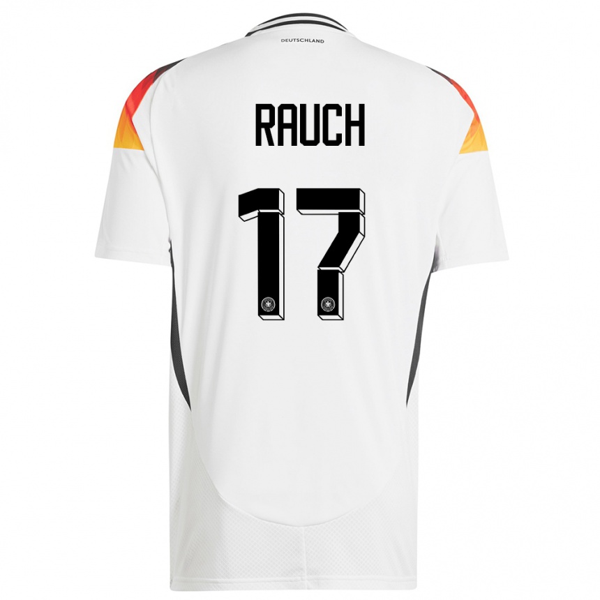 Niño Fútbol Camiseta Alemania Felicitas Rauch #17 Blanco 1ª Equipación 24-26