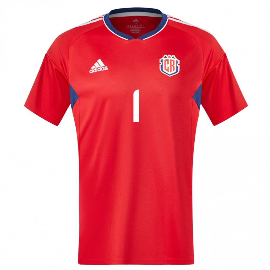 Niño Fútbol Camiseta Costa Rica Noelia Bermudez #1 Rojo 1ª Equipación 24-26