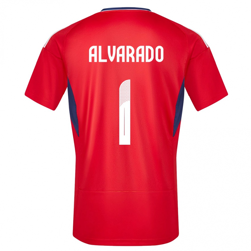 Niño Fútbol Camiseta Costa Rica Esteban Alvarado #1 Rojo 1ª Equipación 24-26
