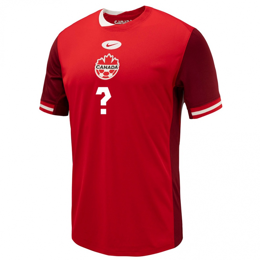 Niño Fútbol Camiseta Canadá Theo Afework #0 Rojo 1ª Equipación 24-26