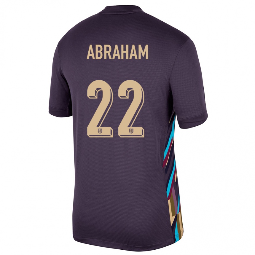 Niño Fútbol Camiseta Inglaterra Tammy Abraham #22 Pasa Oscura 2ª Equipación 24-26