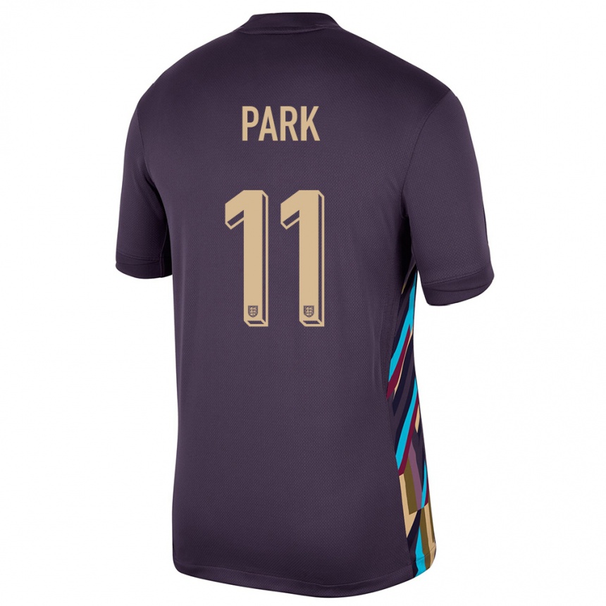 Niño Fútbol Camiseta Inglaterra Jess Park #11 Pasa Oscura 2ª Equipación 24-26