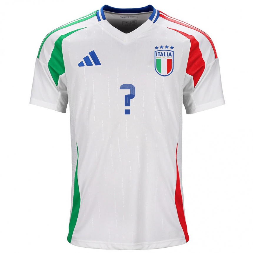 Niño Fútbol Camiseta Italia Thomas Campaniello #0 Blanco 2ª Equipación 24-26