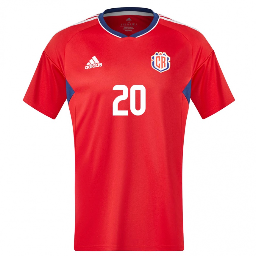 Hombre Fútbol Camiseta Costa Rica Enyel Escoe #20 Rojo 1ª Equipación 24-26