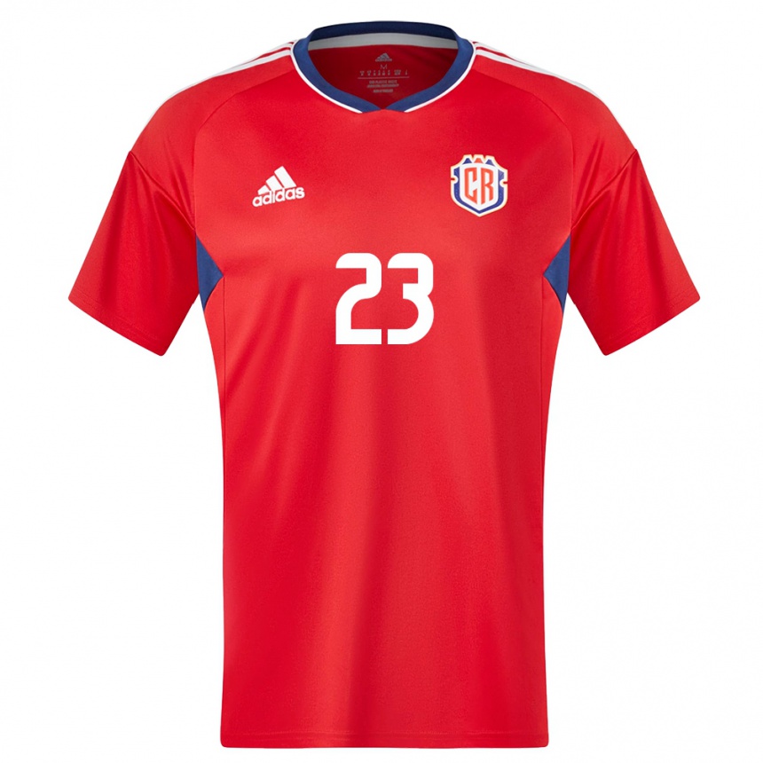 Hombre Fútbol Camiseta Costa Rica Patrick Sequeira #23 Rojo 1ª Equipación 24-26