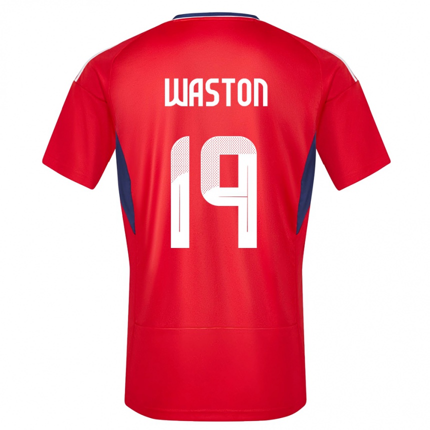 Hombre Fútbol Camiseta Costa Rica Kendall Waston #19 Rojo 1ª Equipación 24-26