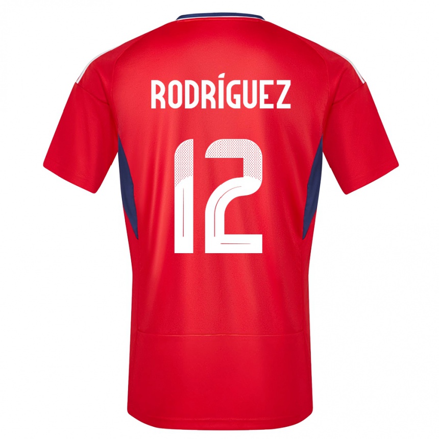 Hombre Fútbol Camiseta Costa Rica Lixy Rodriguez #12 Rojo 1ª Equipación 24-26