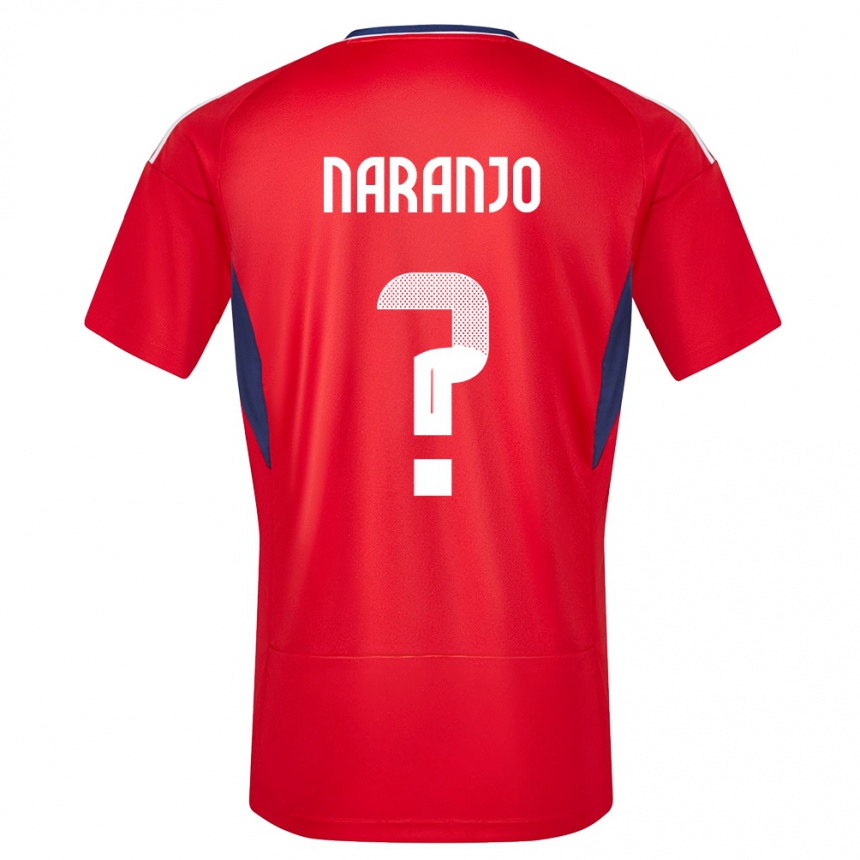 Hombre Fútbol Camiseta Costa Rica Andry Naranjo #0 Rojo 1ª Equipación 24-26