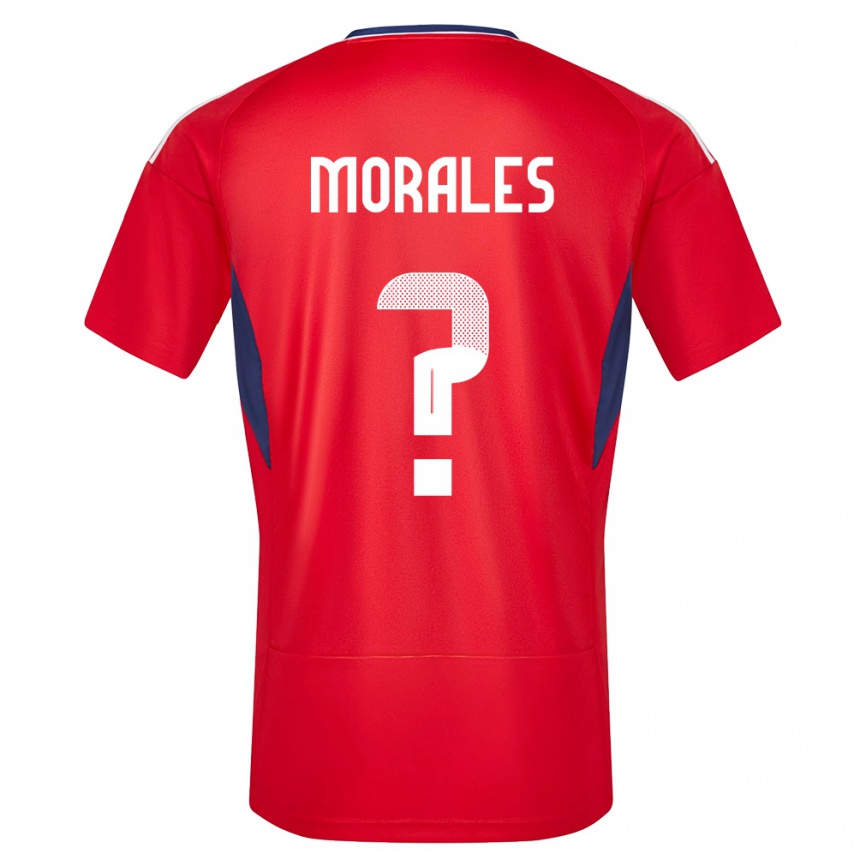 Hombre Fútbol Camiseta Costa Rica Bryan Morales #0 Rojo 1ª Equipación 24-26