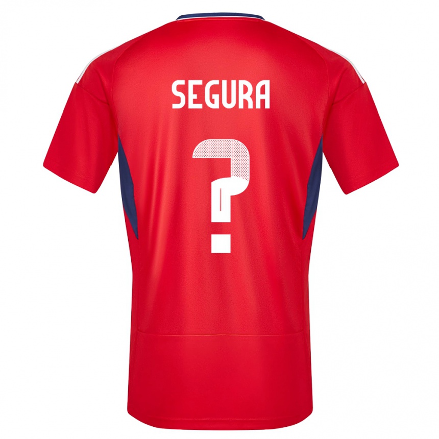 Hombre Fútbol Camiseta Costa Rica Oscar Segura #0 Rojo 1ª Equipación 24-26