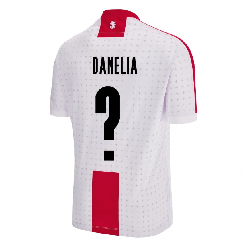 Hombre Fútbol Camiseta Georgia Reziko Danelia #0 Blanco 1ª Equipación 24-26