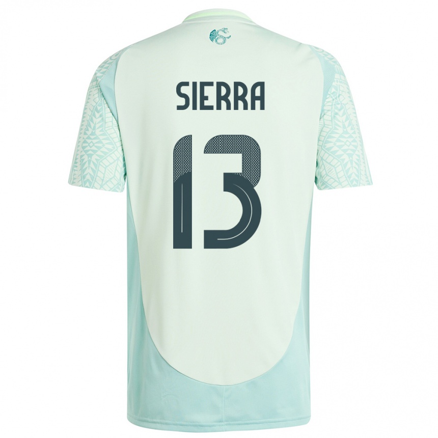 Hombre Fútbol Camiseta México Bianca Sierra #13 Lino Verde 2ª Equipación 24-26