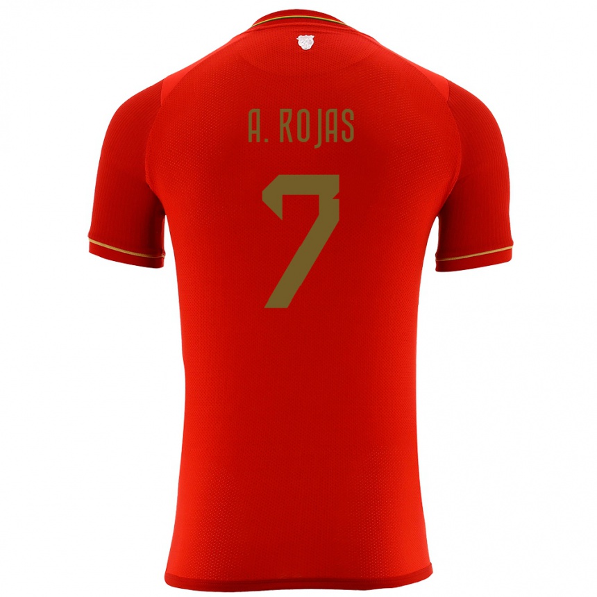 Hombre Fútbol Camiseta Bolivia Ana Paula Rojas #7 Rojo 2ª Equipación 24-26