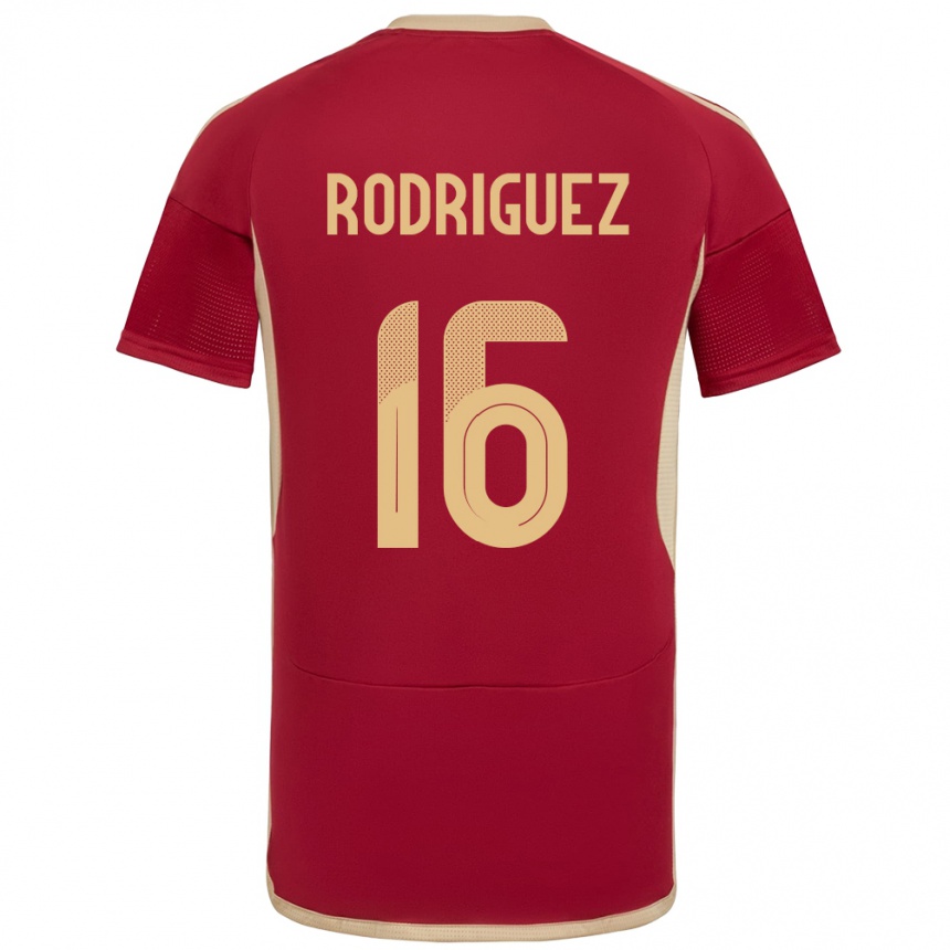 Mujer Fútbol Camiseta Venezuela Arianna Rodríguez #16 Borgoña 1ª Equipación 24-26