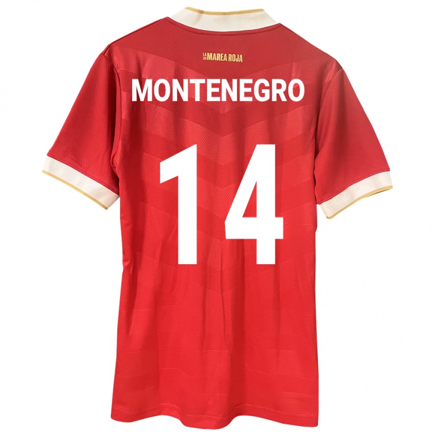 Mujer Fútbol Camiseta Panamá Carmen Montenegro #14 Rojo 1ª Equipación 24-26