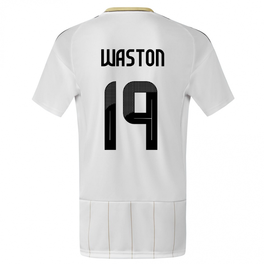 Mujer Fútbol Camiseta Costa Rica Kendall Waston #19 Blanco 2ª Equipación 24-26