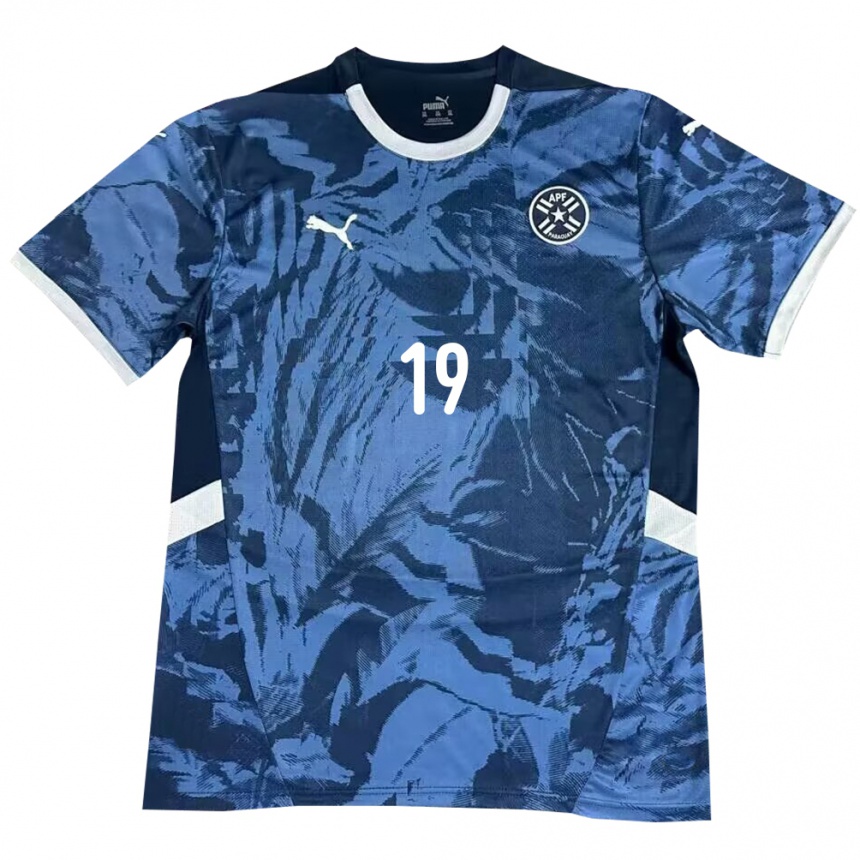 Mujer Fútbol Camiseta Paraguay Julio Enciso #19 Azul 2ª Equipación 24-26