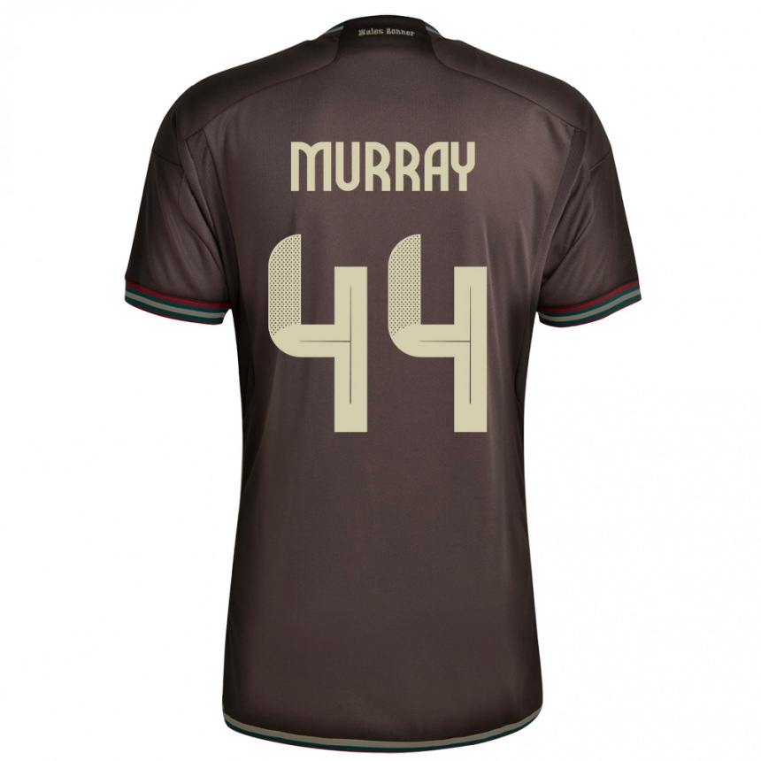 Mujer Fútbol Camiseta Jamaica Satara Murray #44 Marrón Noche 2ª Equipación 24-26