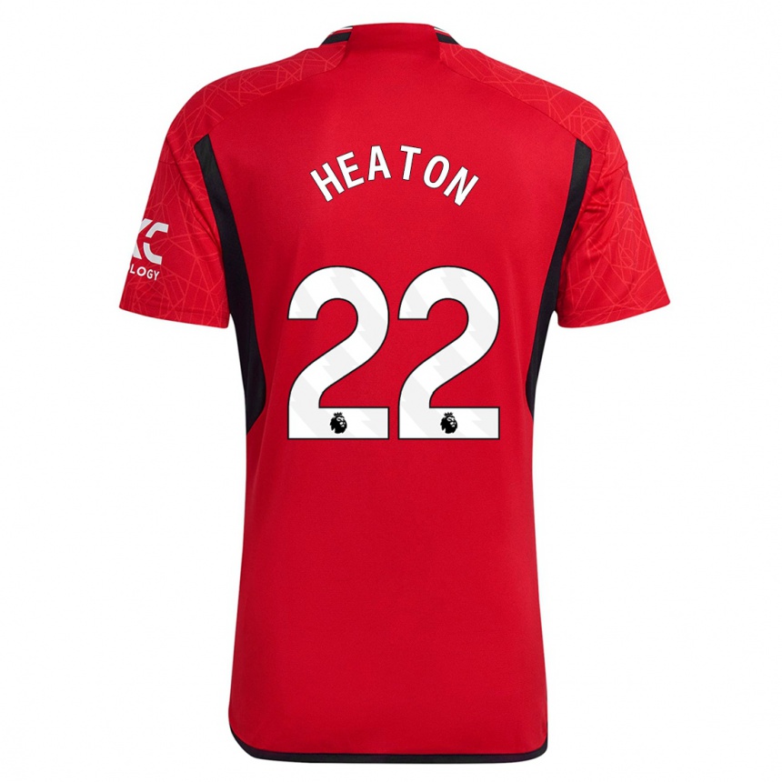 Niño Fútbol Camiseta Tom Heaton #22 Rojo 1ª Equipación 2023/24