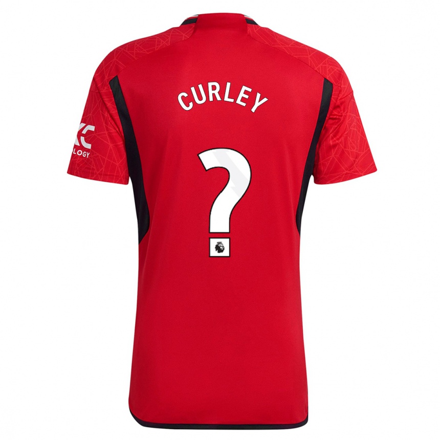 Niño Fútbol Camiseta Ruben Curley #0 Rojo 1ª Equipación 2023/24