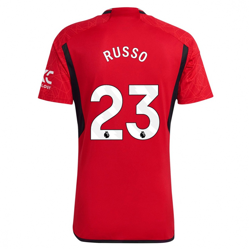 Niño Fútbol Camiseta Alessia Russo #23 Rojo 1ª Equipación 2023/24