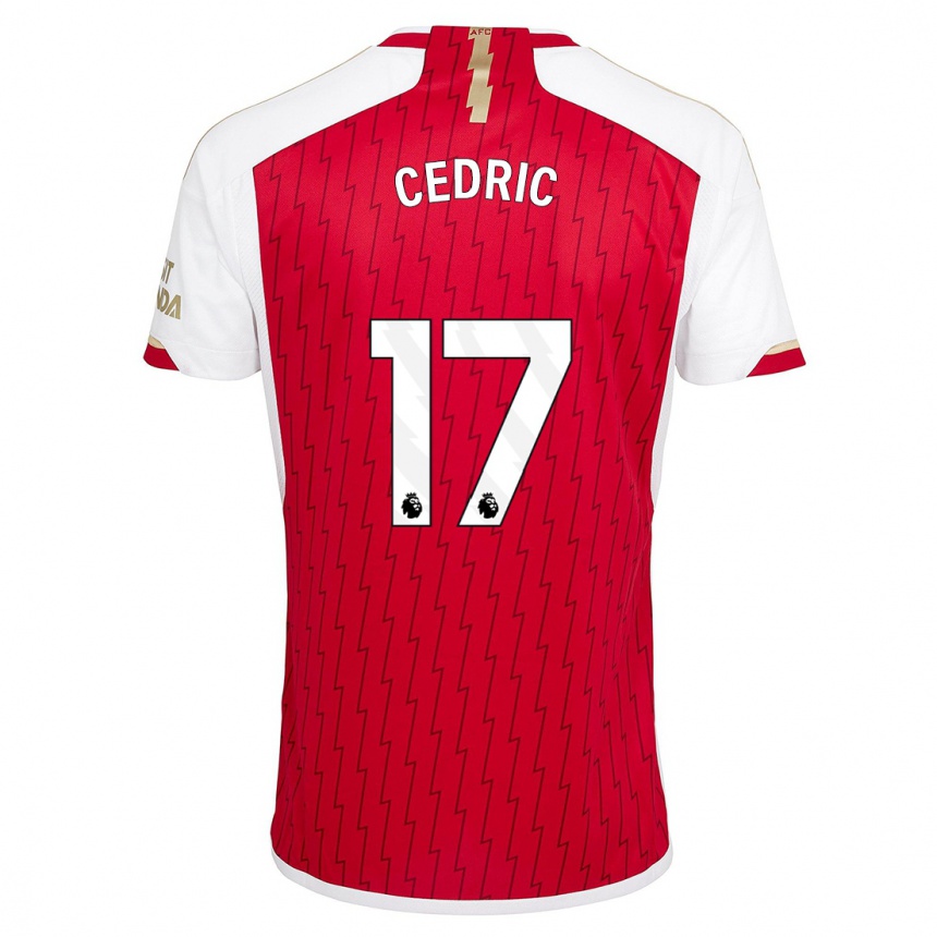 Niño Fútbol Camiseta Cedric Soares #17 Rojo 1ª Equipación 2023/24