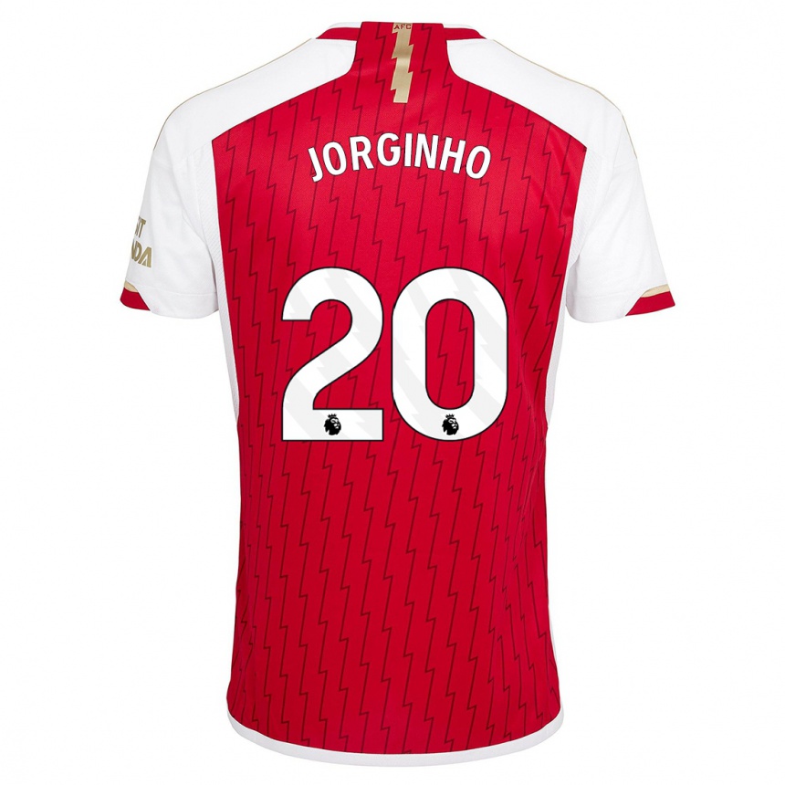 Niño Fútbol Camiseta Jorginho #20 Rojo 1ª Equipación 2023/24