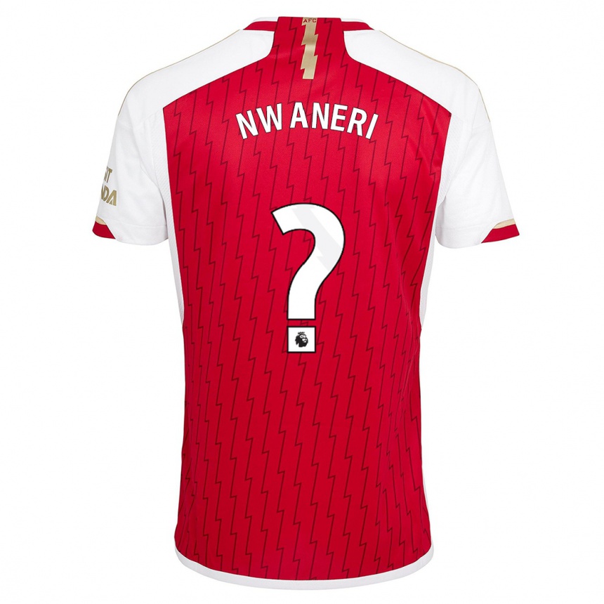 Niño Fútbol Camiseta Ethan Nwaneri #0 Rojo 1ª Equipación 2023/24