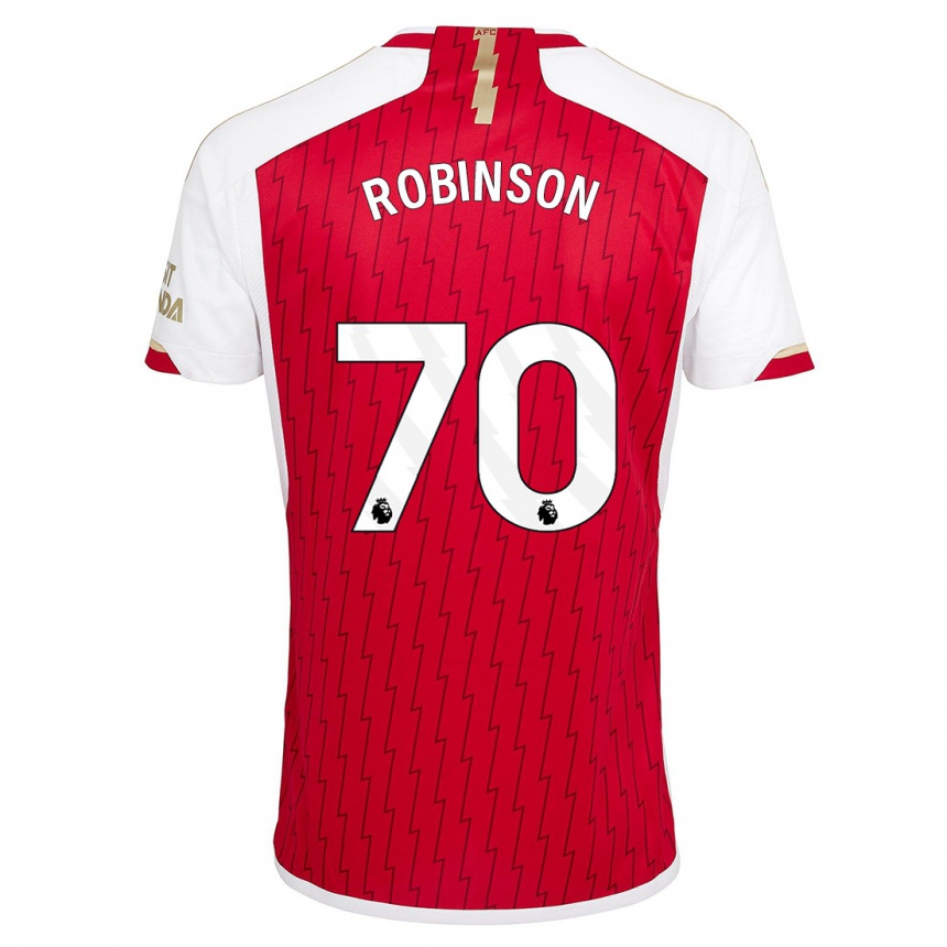 Niño Fútbol Camiseta Josh Robinson #70 Rojo 1ª Equipación 2023/24