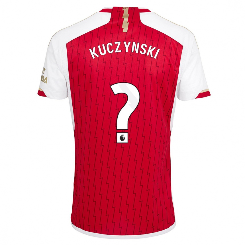 Niño Fútbol Camiseta Max Kuczynski #0 Rojo 1ª Equipación 2023/24