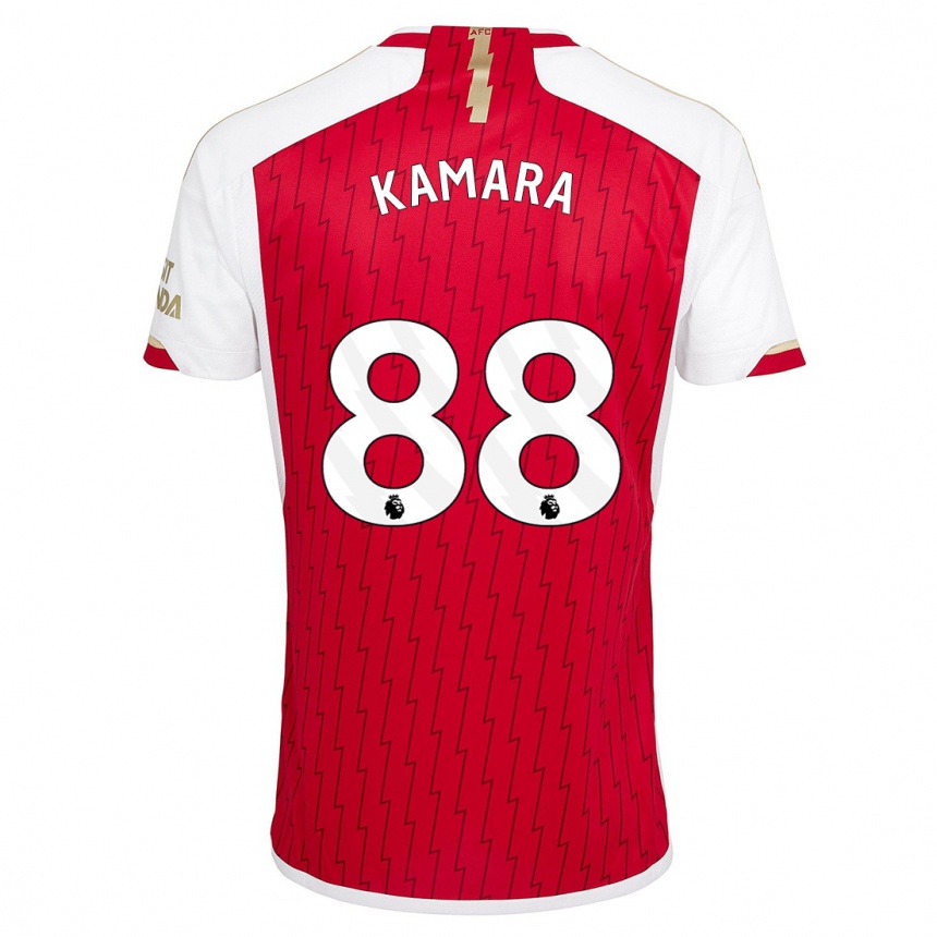 Niño Fútbol Camiseta Osman Kamara #88 Rojo 1ª Equipación 2023/24