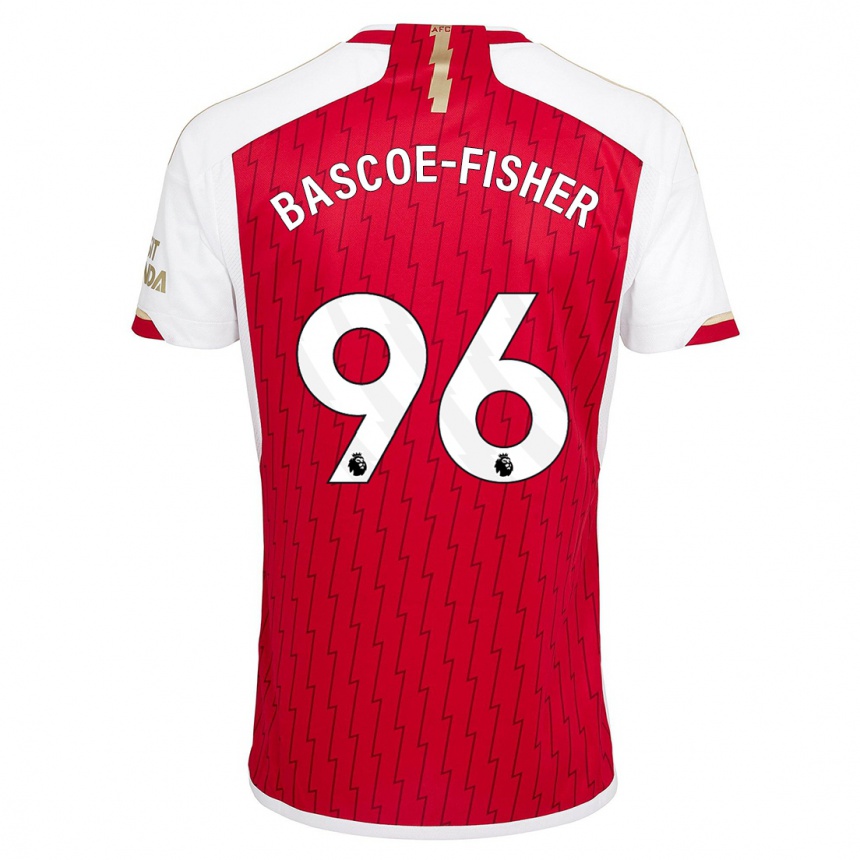 Niño Fútbol Camiseta Jakai Bascoe-Fisher #96 Rojo 1ª Equipación 2023/24