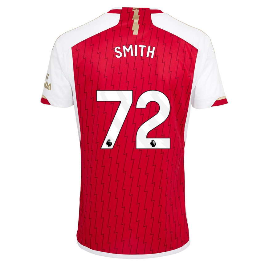 Niño Fútbol Camiseta Matt Smith #72 Rojo 1ª Equipación 2023/24