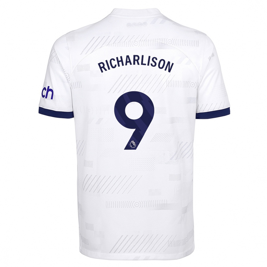 Niño Fútbol Camiseta Richarlison #9 Blanco 1ª Equipación 2023/24