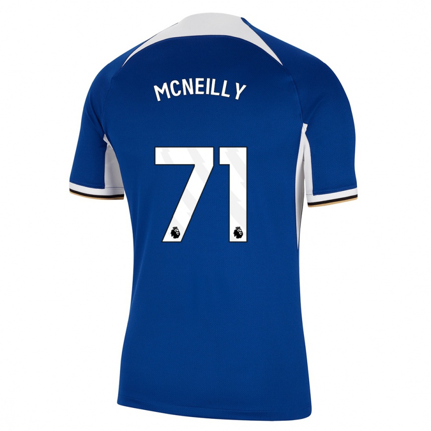 Niño Fútbol Camiseta Donnell Mcneilly #71 Azul 1ª Equipación 2023/24